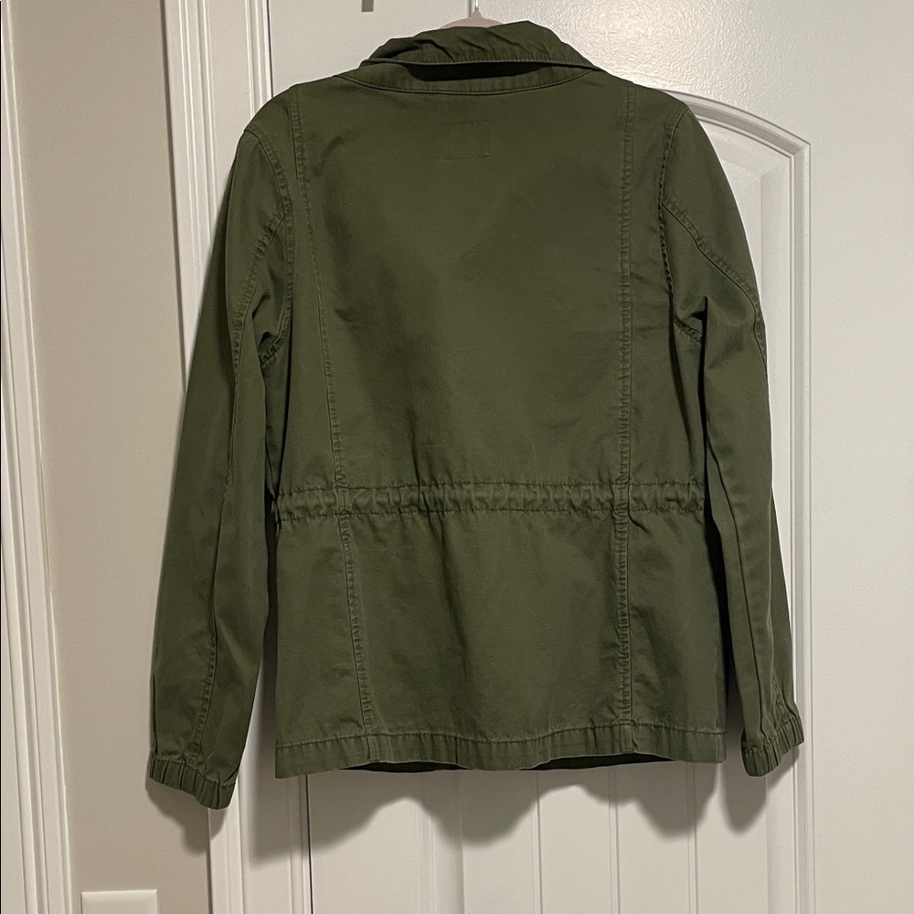 Old Navy Forest Green Utility Jacket - Picture 7 of 8